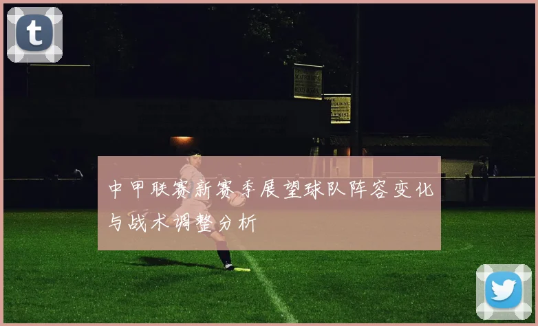 中甲联赛新赛季展望球队阵容变化与战术调整分析
